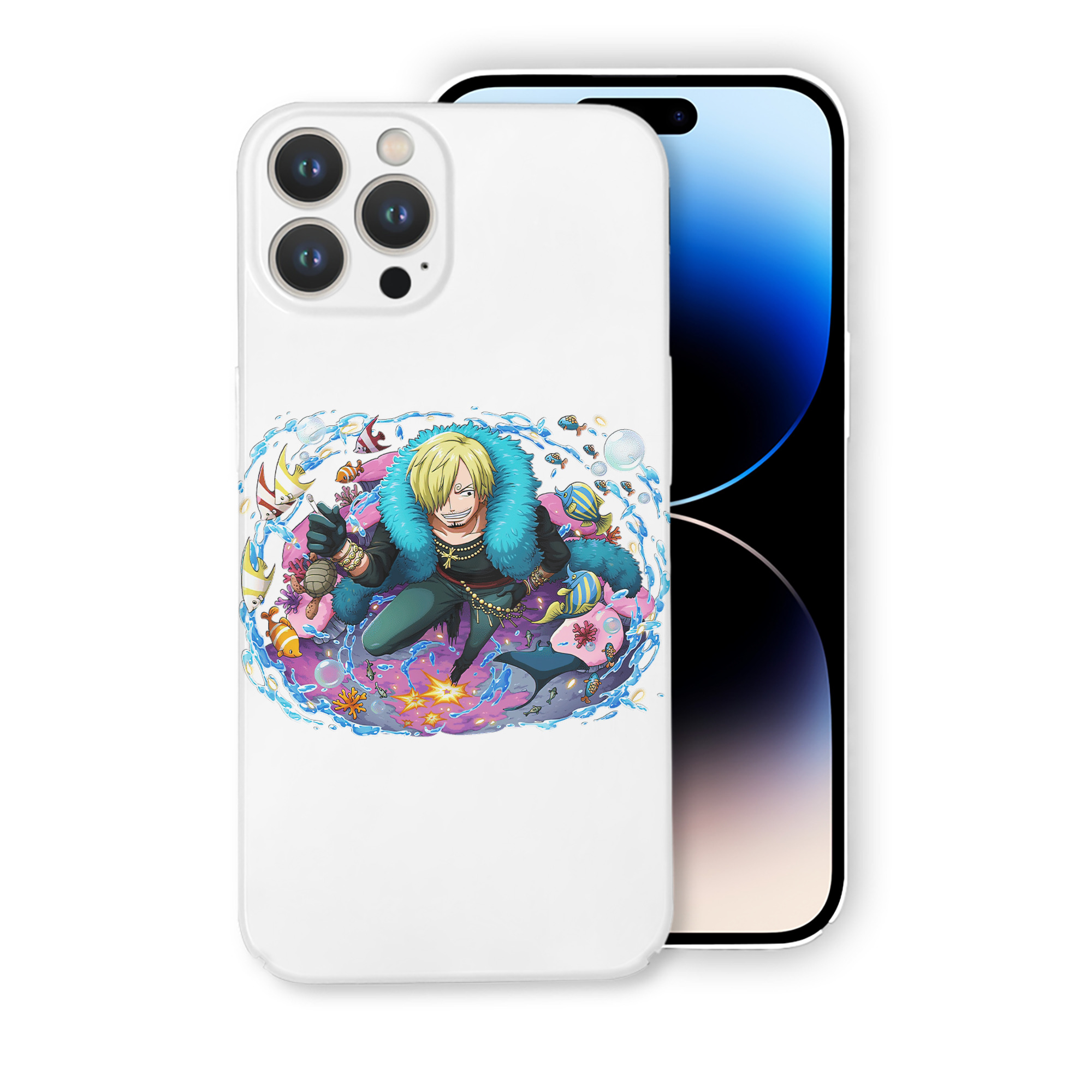 （画像用） ワンピース サンジ ONE PIECE Sanji 【iPhone 14シリーズ対応】ハードケース